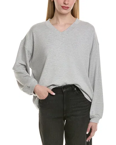 Chaser Pillow Fleece Berkeley Pullover In Gray