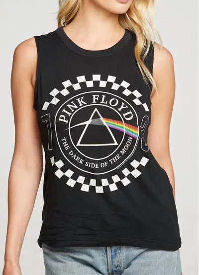 Chaser Pink Floyd Graphic Tank Top In Black