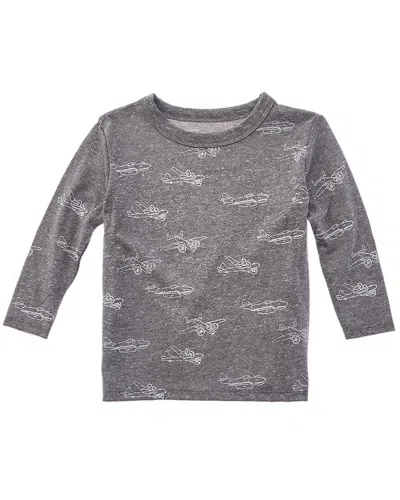 Chaser Kids' Planes T-shirt In Gray