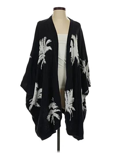 Pre-owned Chaser Poncho In Black