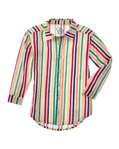 Chaser Poplin Shirt In Multi