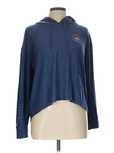 Pre-owned Chaser Pullover Hoodie In Blue