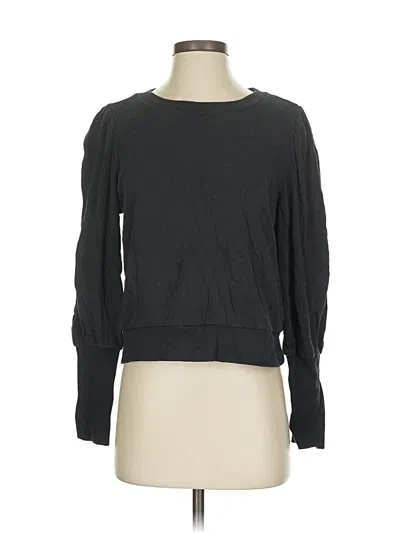 Pre-owned Chaser Pullover Sweater In Black