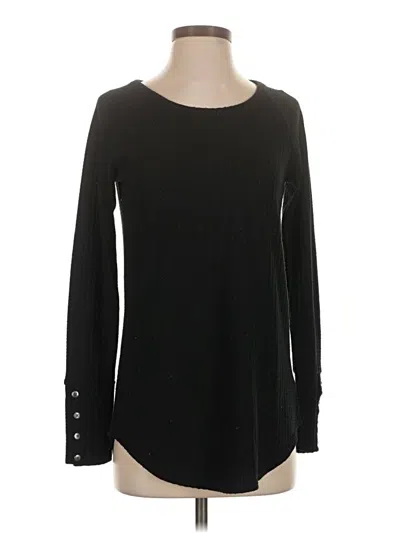 Pre-owned Chaser Pullover Sweater In Black