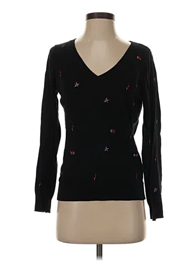 Pre-owned Chaser Pullover Sweater In Black