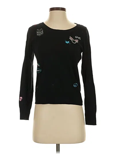 Pre-owned Chaser Pullover Sweater In Black