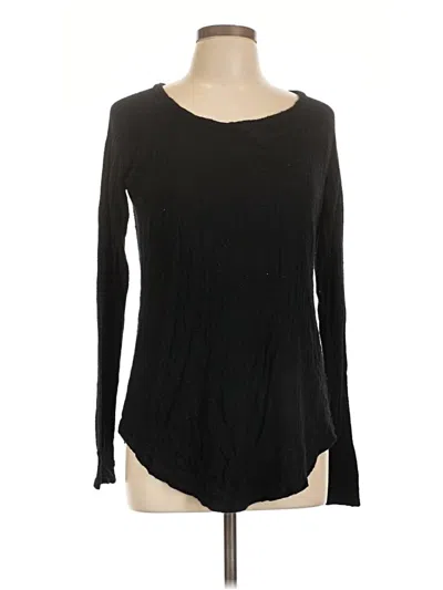Pre-owned Chaser Pullover Sweater In Black