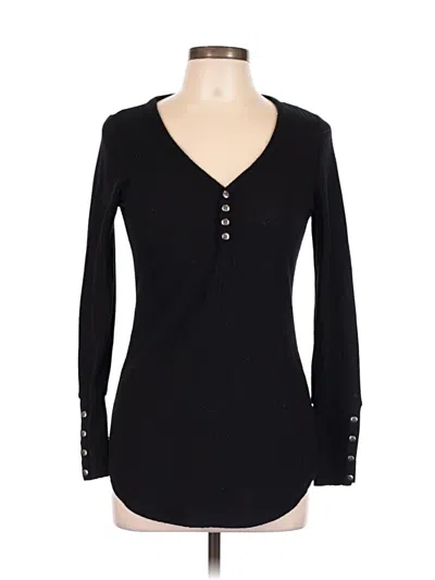 Pre-owned Chaser Pullover Sweater In Black