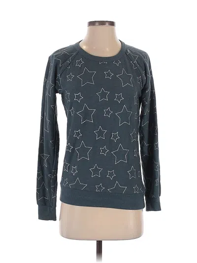 Pre-owned Chaser Pullover Sweater In Blue