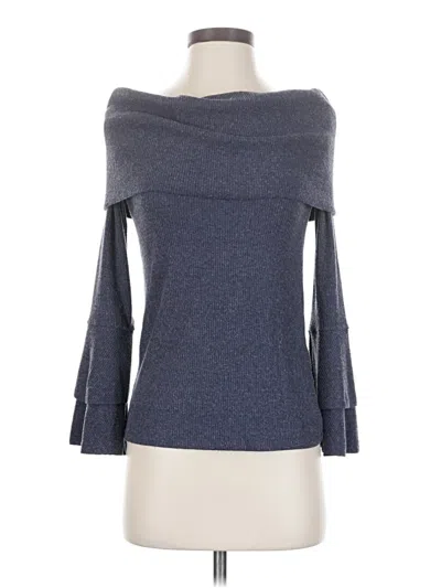 Pre-owned Chaser Pullover Sweater In Blue