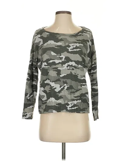 Pre-owned Chaser Pullover Sweater In Gray