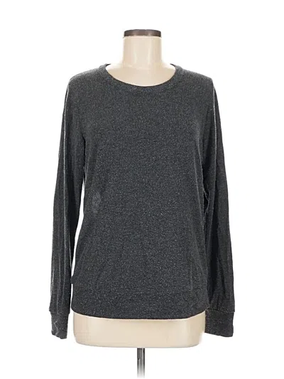 Pre-owned Chaser Pullover Sweater In Gray