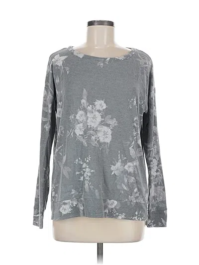 Pre-owned Chaser Pullover Sweater In Gray