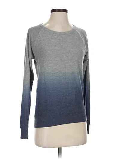 Pre-owned Chaser Pullover Sweater In Gray