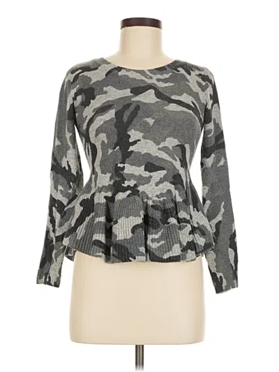 Pre-owned Chaser Pullover Sweater In Gray