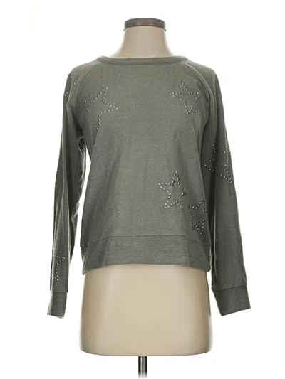 Pre-owned Chaser Pullover Sweater In Gray