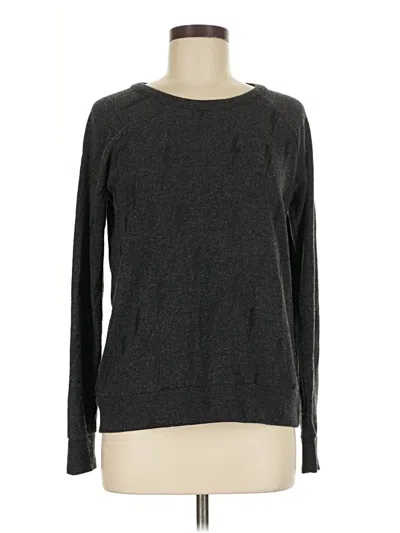 Pre-owned Chaser Pullover Sweater In Gray