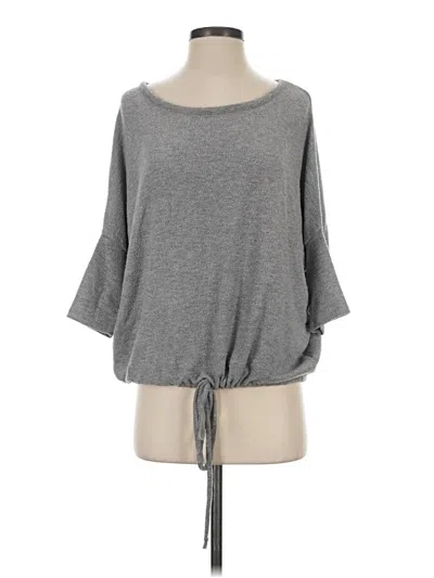 Pre-owned Chaser Pullover Sweater In Gray