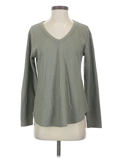 Pre-owned Chaser Pullover Sweater In Gray
