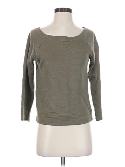 Pre-owned Chaser Pullover Sweater In Green
