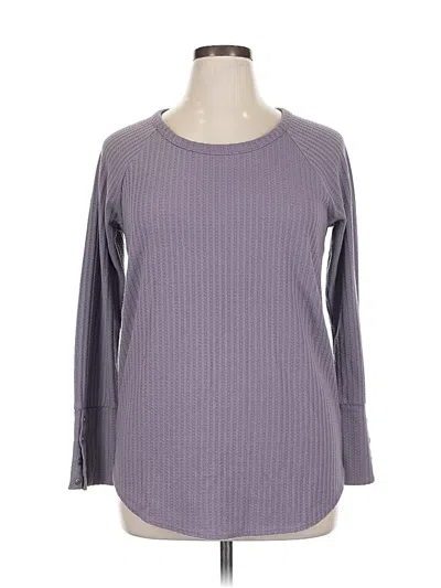 Pre-owned Chaser Pullover Sweater In Purple