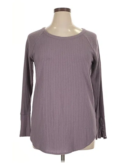 Pre-owned Chaser Pullover Sweater In Purple