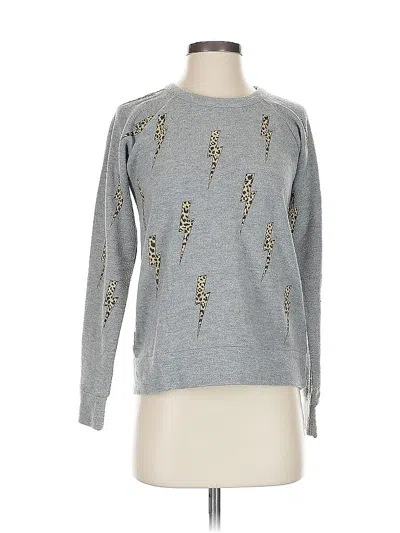 Pre-owned Chaser Pullover Sweater In Silver