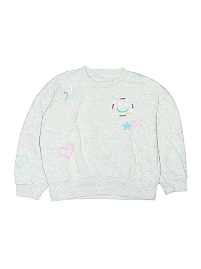 Pre-owned Chaser Kids' Pullover Sweater In Silver