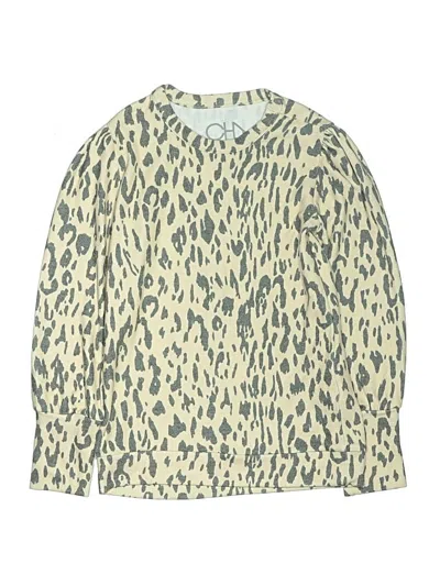 Pre-owned Chaser Kids' Pullover Sweater In Tan