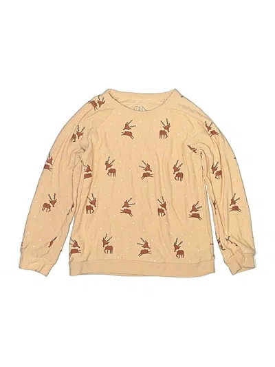 Pre-owned Chaser Kids' Pullover Sweater In Tan