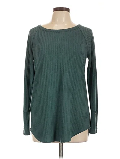 Pre-owned Chaser Pullover Sweater In Teal