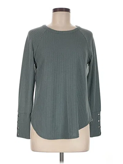 Pre-owned Chaser Pullover Sweater In Teal