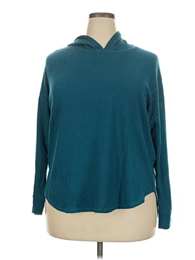 Pre-owned Chaser Pullover Sweater In Teal