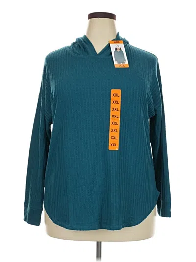 Pre-owned Chaser Pullover Sweater In Teal
