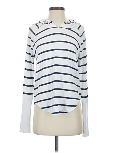 Pre-owned Chaser Pullover Sweater In White