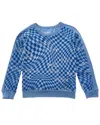 Chaser Raglan Pullover In Blue