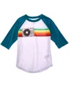 Chaser Raglan T-shirt In Multi