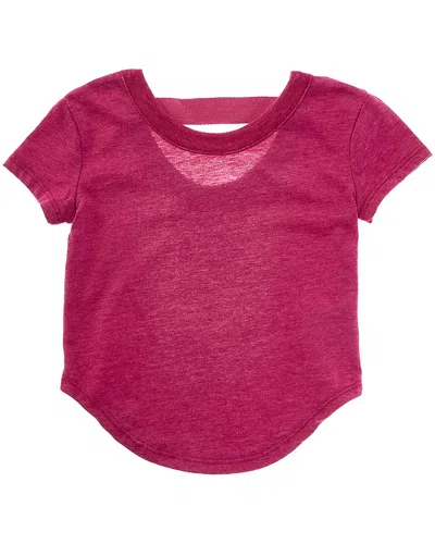 Chaser Recycled Vintage Jersey T-shirt In Pink