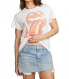 Chaser Rolling Stones Graphic Tee In White In White