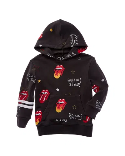 Chaser Rolling Stones Hoodie In Black