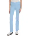 Chaser Roxy Rib Knit Partyy Flare Pant In Blue