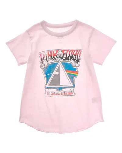 Chaser Kids' Rpet Vintage Jersey T-shirt In Pink
