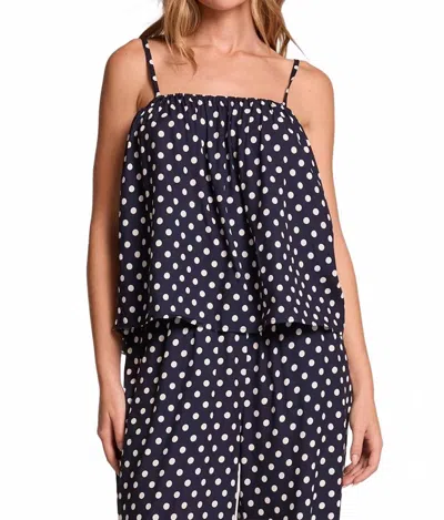 Chaser Rubie Tank Top In Navy In Blue