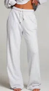 Chaser Sandyy Trousers In Light Heather Gray In Multi