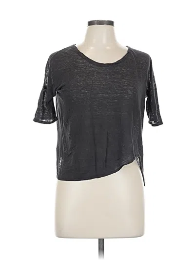 Pre-owned Chaser Short Sleeve T-shirt In Gray