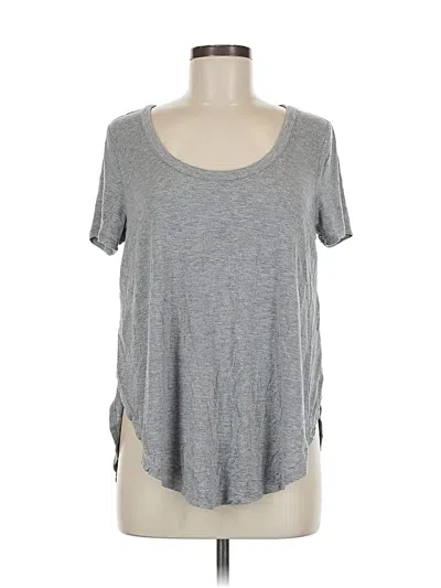 Pre-owned Chaser Short Sleeve T-shirt In Gray