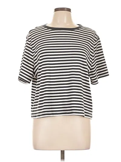 Pre-owned Chaser Short Sleeve T-shirt In Black