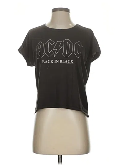 Pre-owned Chaser Short Sleeve T-shirt In Black