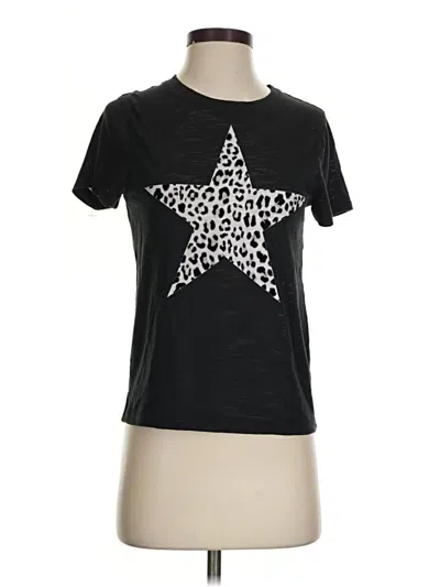 Pre-owned Chaser Short Sleeve T-shirt In Black