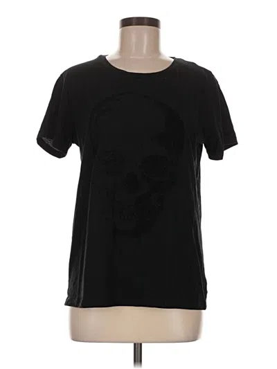 Pre-owned Chaser Short Sleeve T-shirt In Black